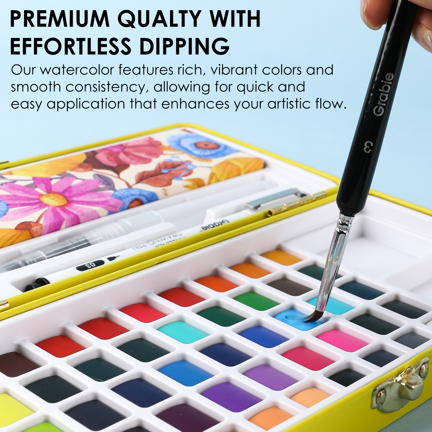 Grabie All-In-One Premium Watercolor Set of 50