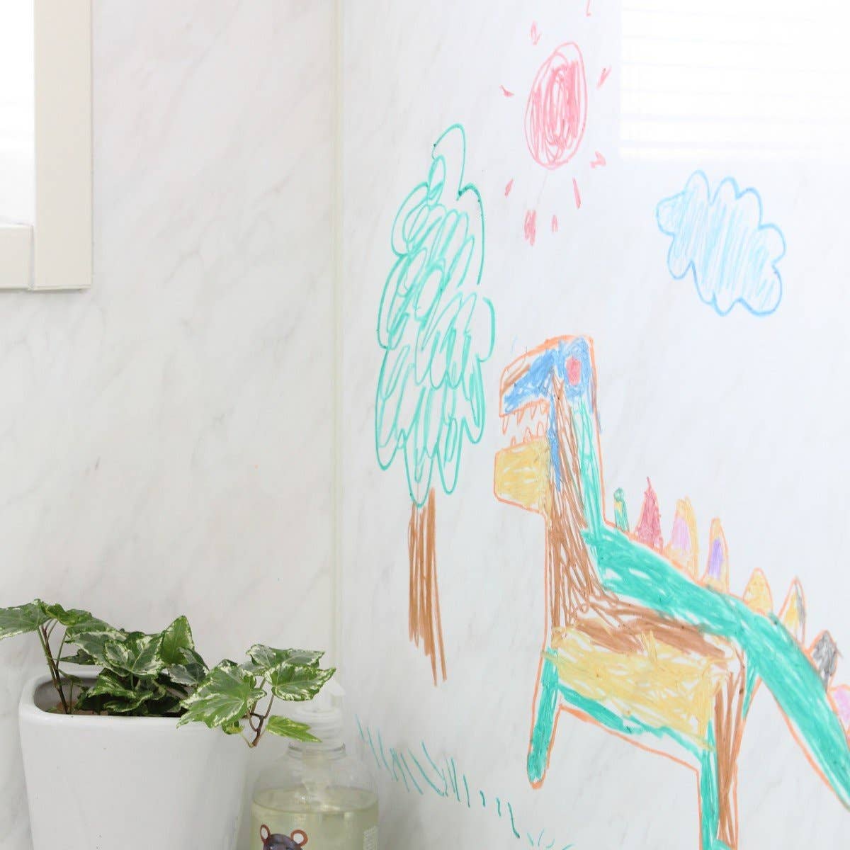 【Rice Wax】Kitpas Bath Crayons 3 Colors - Turtle