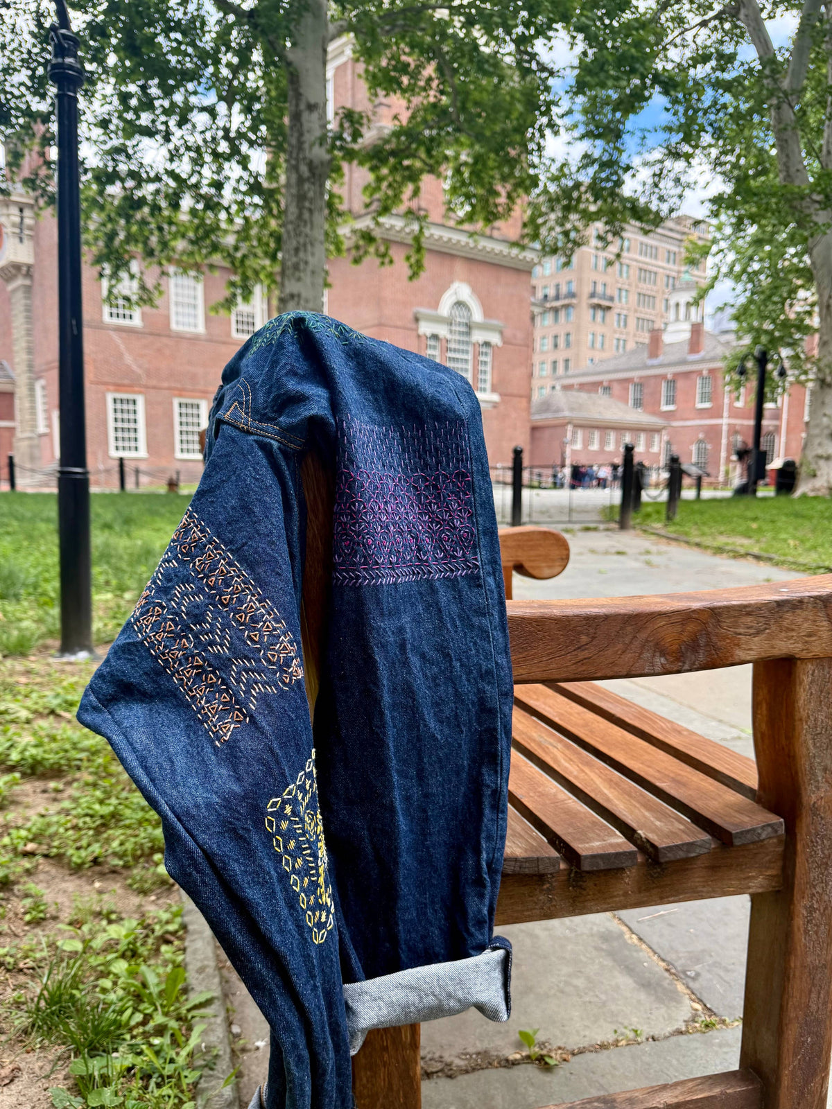 Our People Were Always Free . Visible Mending Transfers