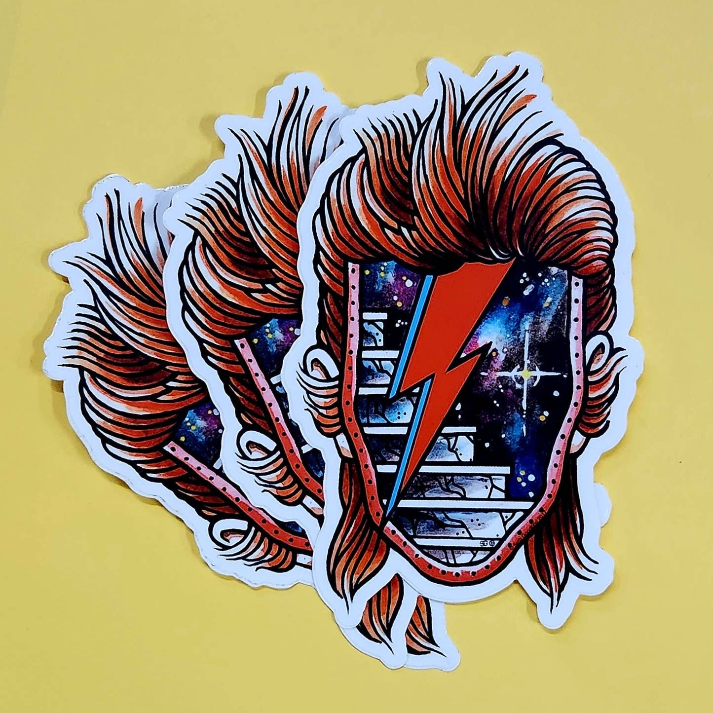 Sticker - Cosmic Bowie