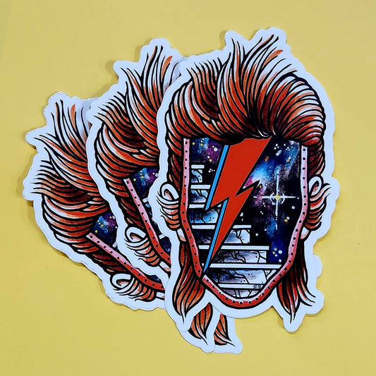 Sticker - Cosmic Bowie