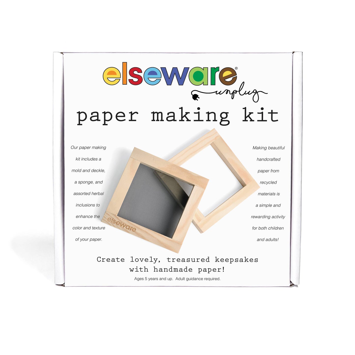 Paper Making Kit - DIY Recycled Handmade Paper Craft