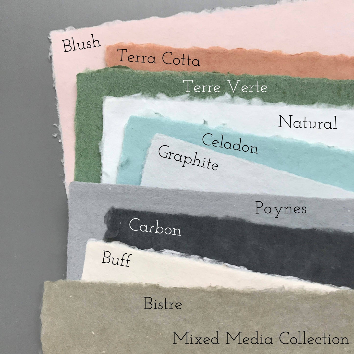 Handmade Paper Sheet Set in 8x10