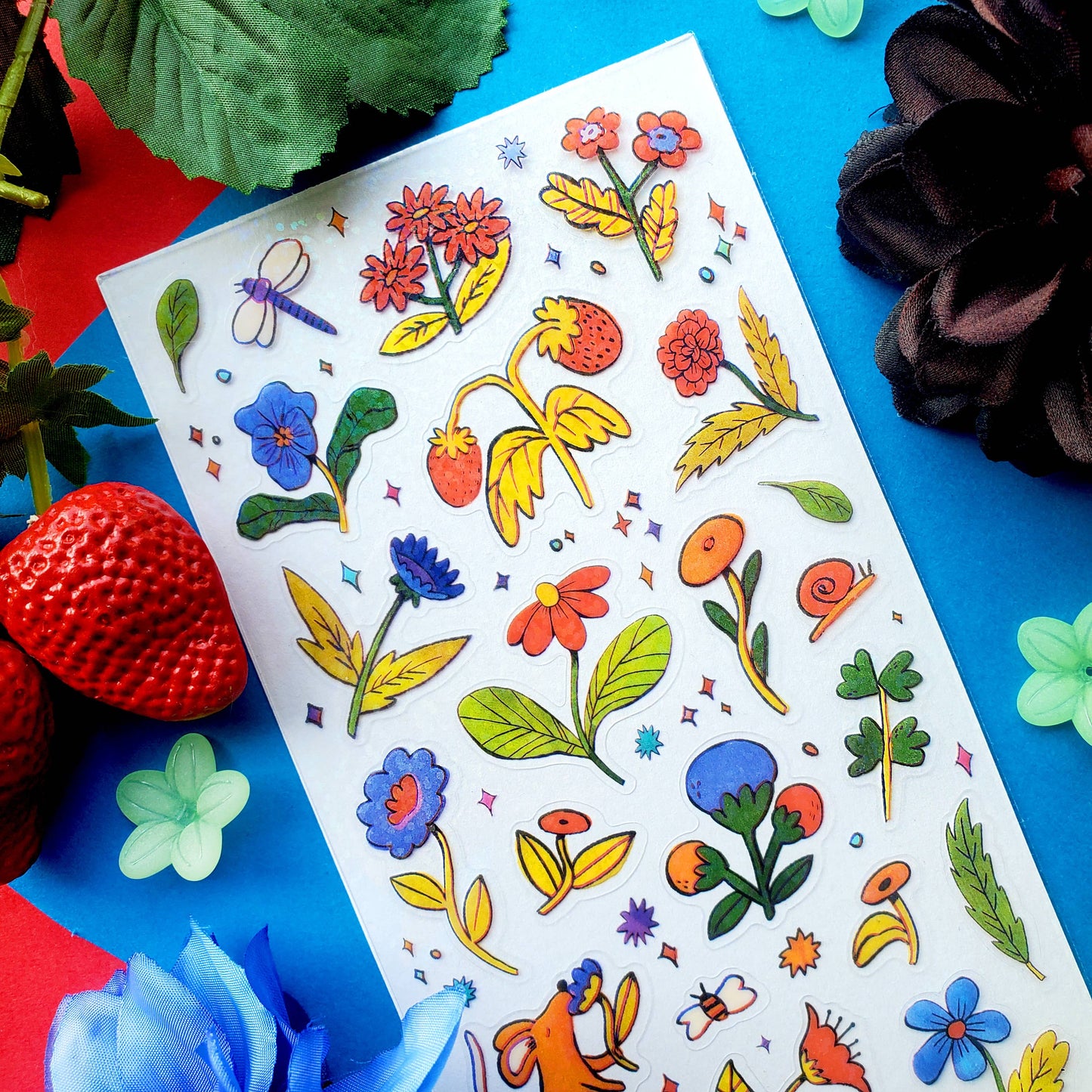 Garden-Fresh Flora Sticker Sheet