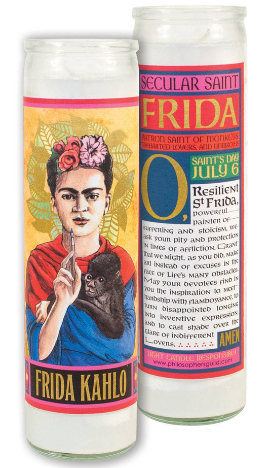 Kahlo Secular Saint Candle
