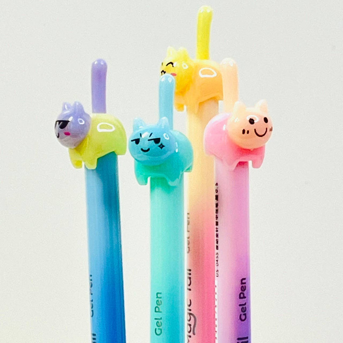 22189 Cat Tail Colors Gel Pen