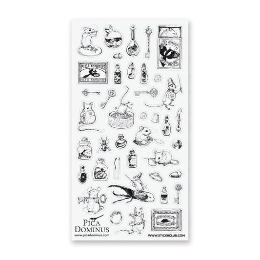 The Mouse Collector Sticker Sheet