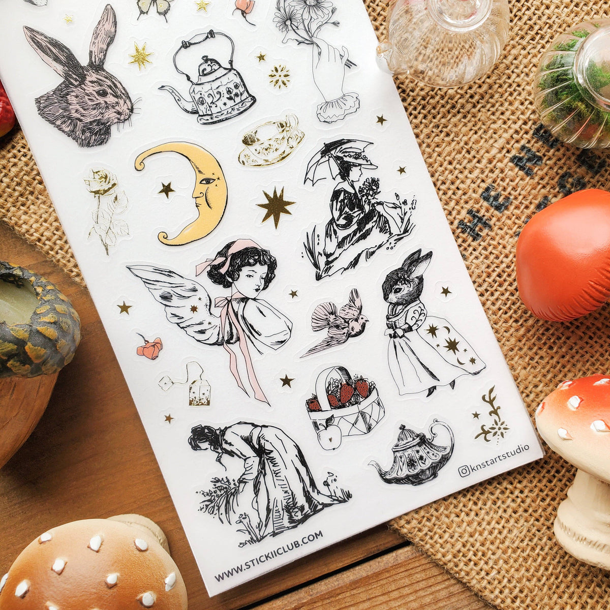 Moonlit Meadow Sticker Sheet