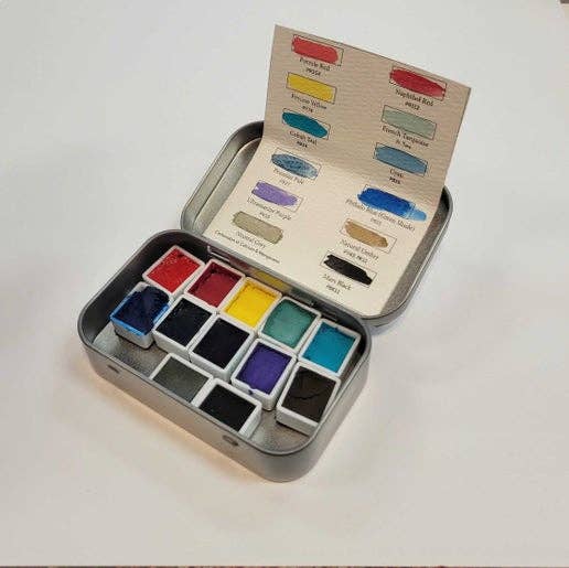 Push/Pull Supplies - Urban Sketcher 12 Pan Watercolor Set