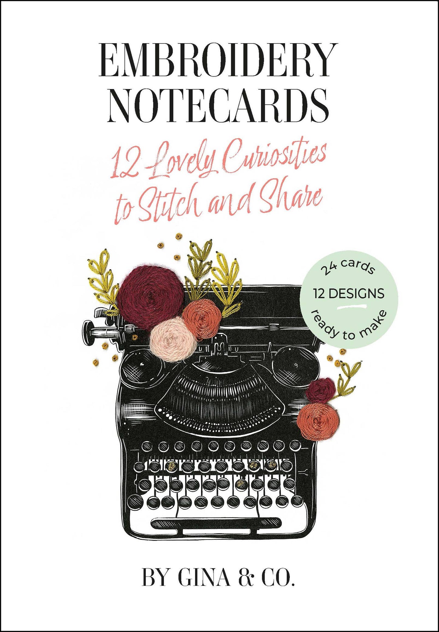 Embroidery Notecards