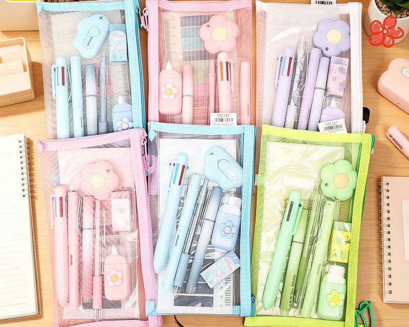 Pastel Student Stationery Set