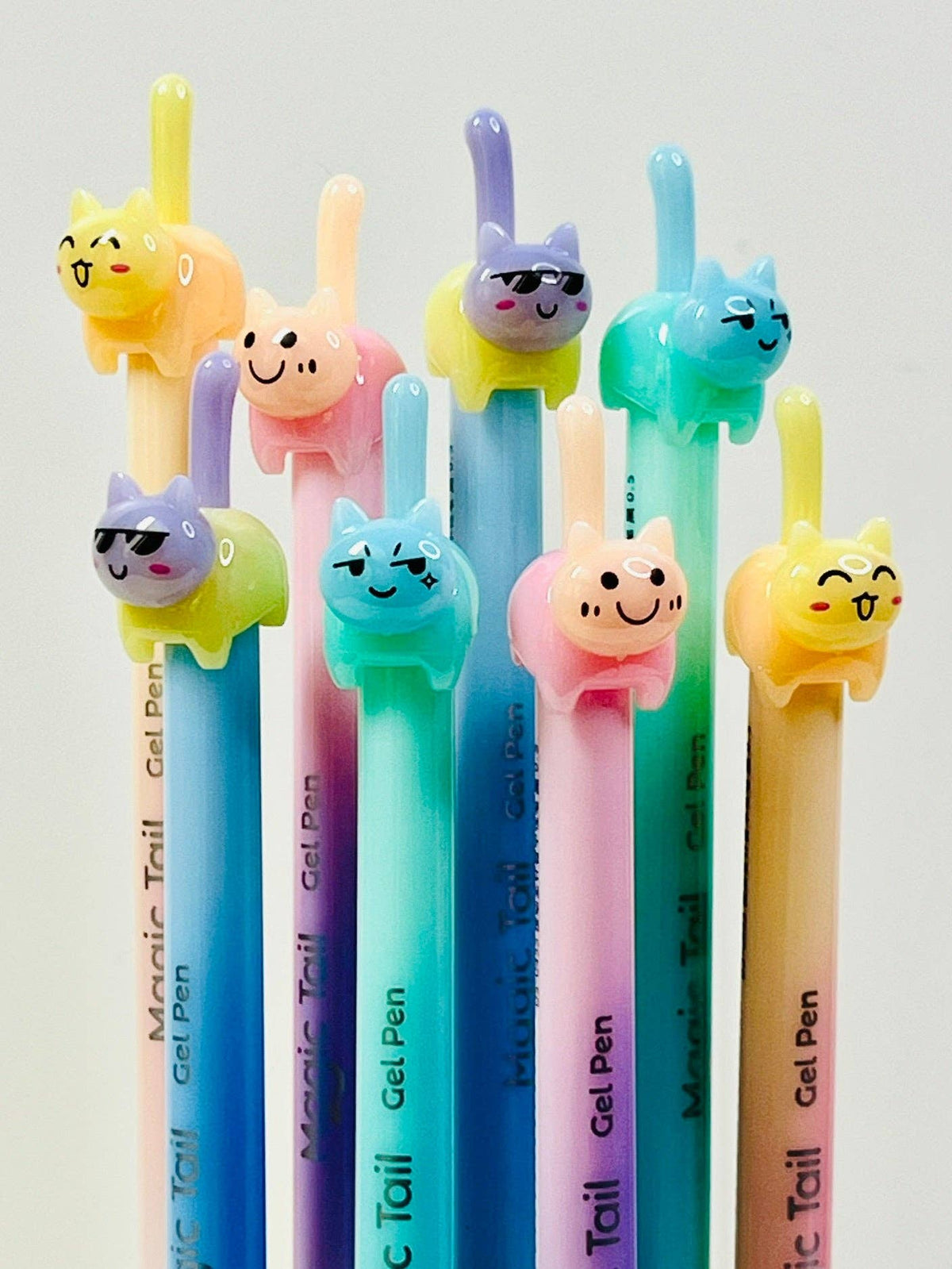 22189 Cat Tail Colors Gel Pen