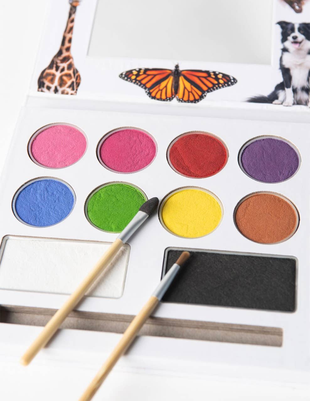 Face Paint -10 Non-Toxic Colors - Safe for Lips and Eyes