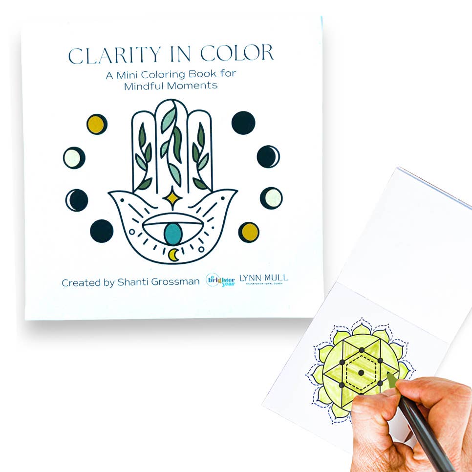 Clarity In Color Mini Coloring Book Coloring Book for Adult