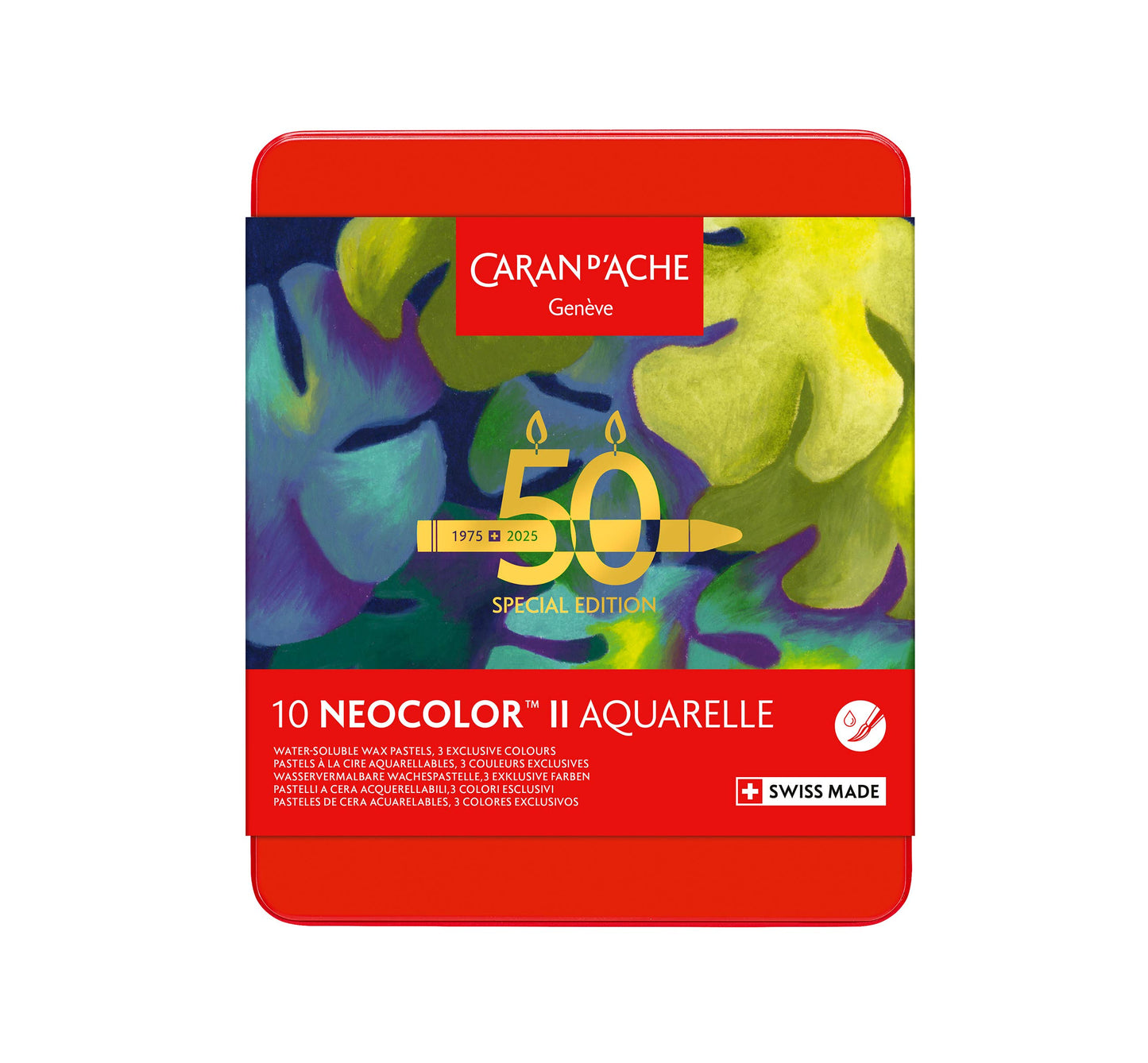 Set of 10 NEOCOLOR™ II 50th Anniversary - Lush