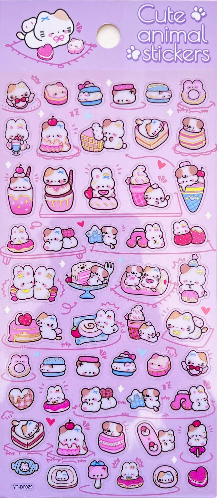 11083 Cute Animal Phone Stickers-12