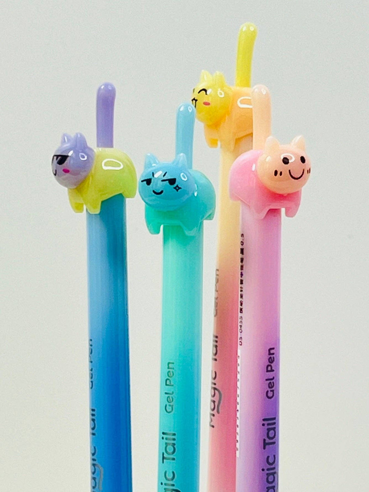 22189 Cat Tail Colors Gel Pen