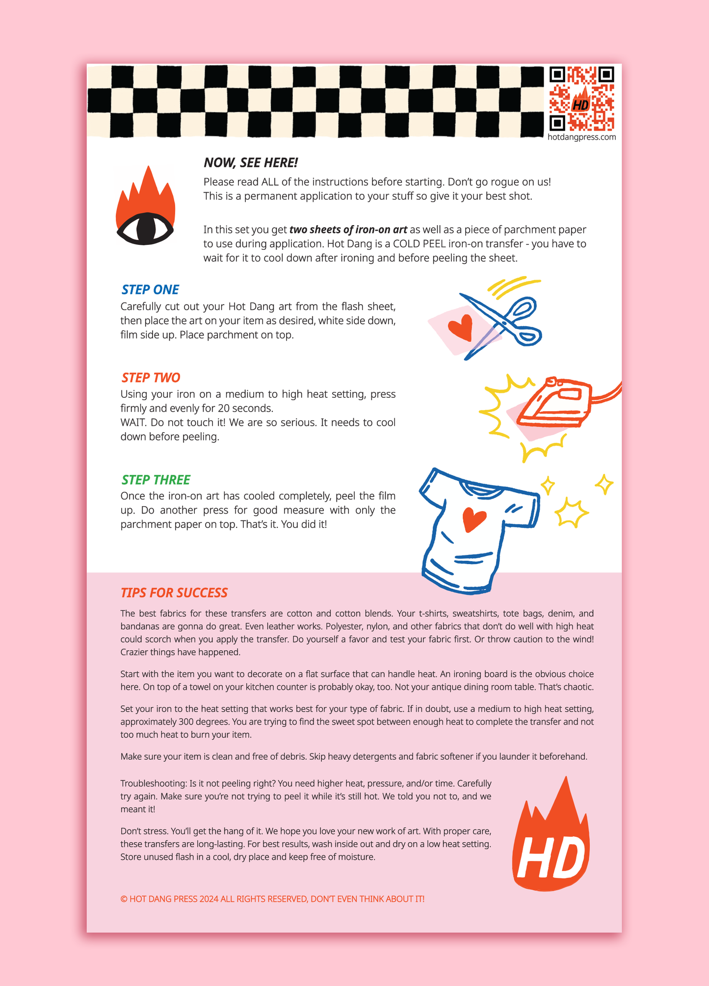 Stationery Addict Sheet Set - Hot Dang Press