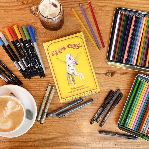 Exquisite Corpse: The Collaborative Surrealist Drawing Game