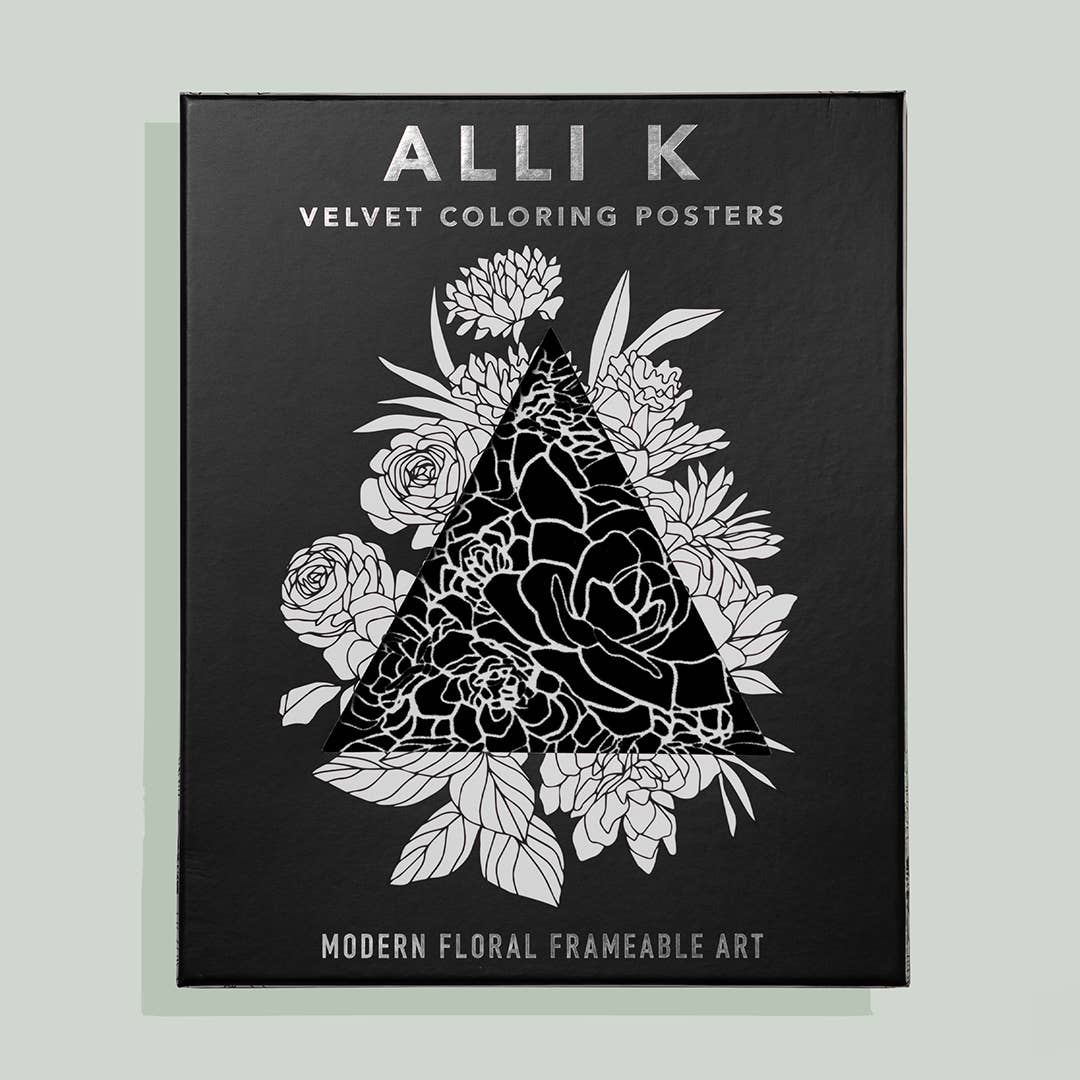 Velvet Coloring Posters: Adult Coloring