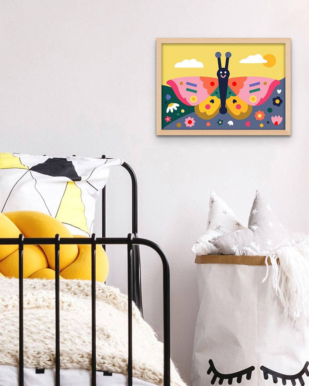 Paint by Numbers Kit & Canvas for Kids - Spring Wings