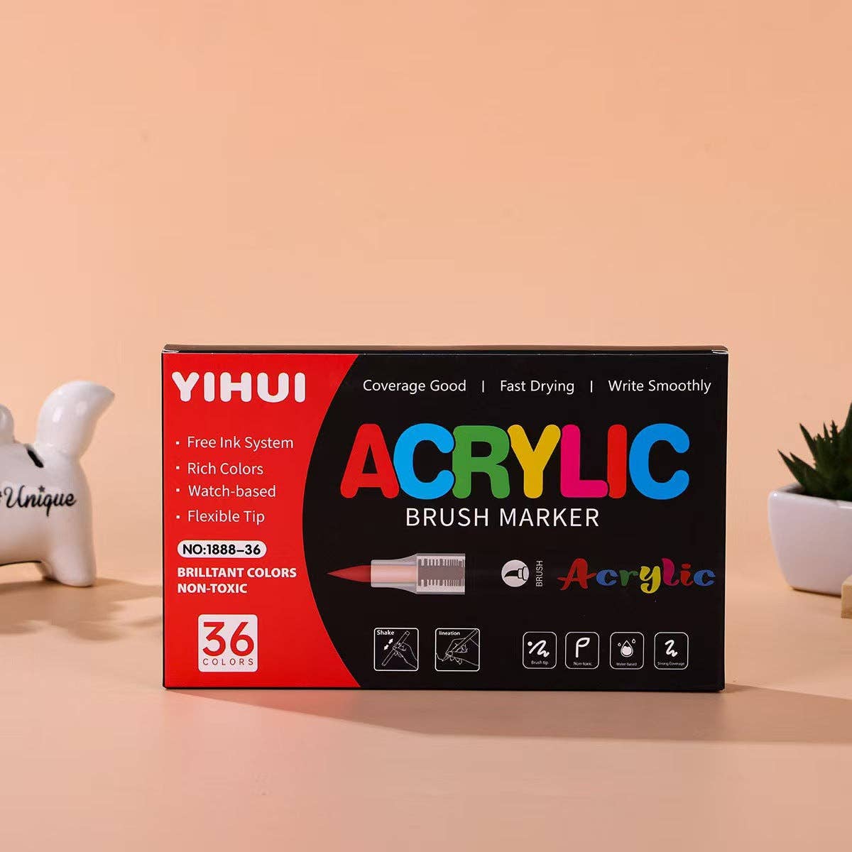 Yihui Acrylic Paint Marker Set