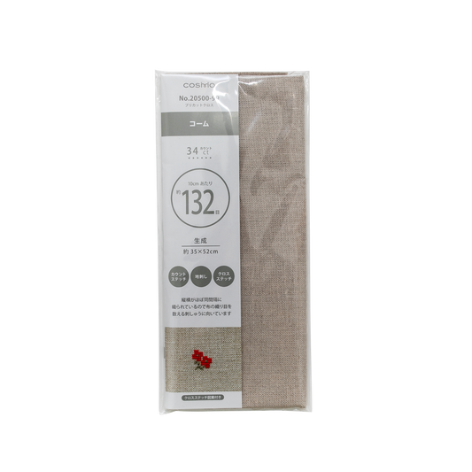COSMO Precut Linen Evenweave Fabric 34 ct