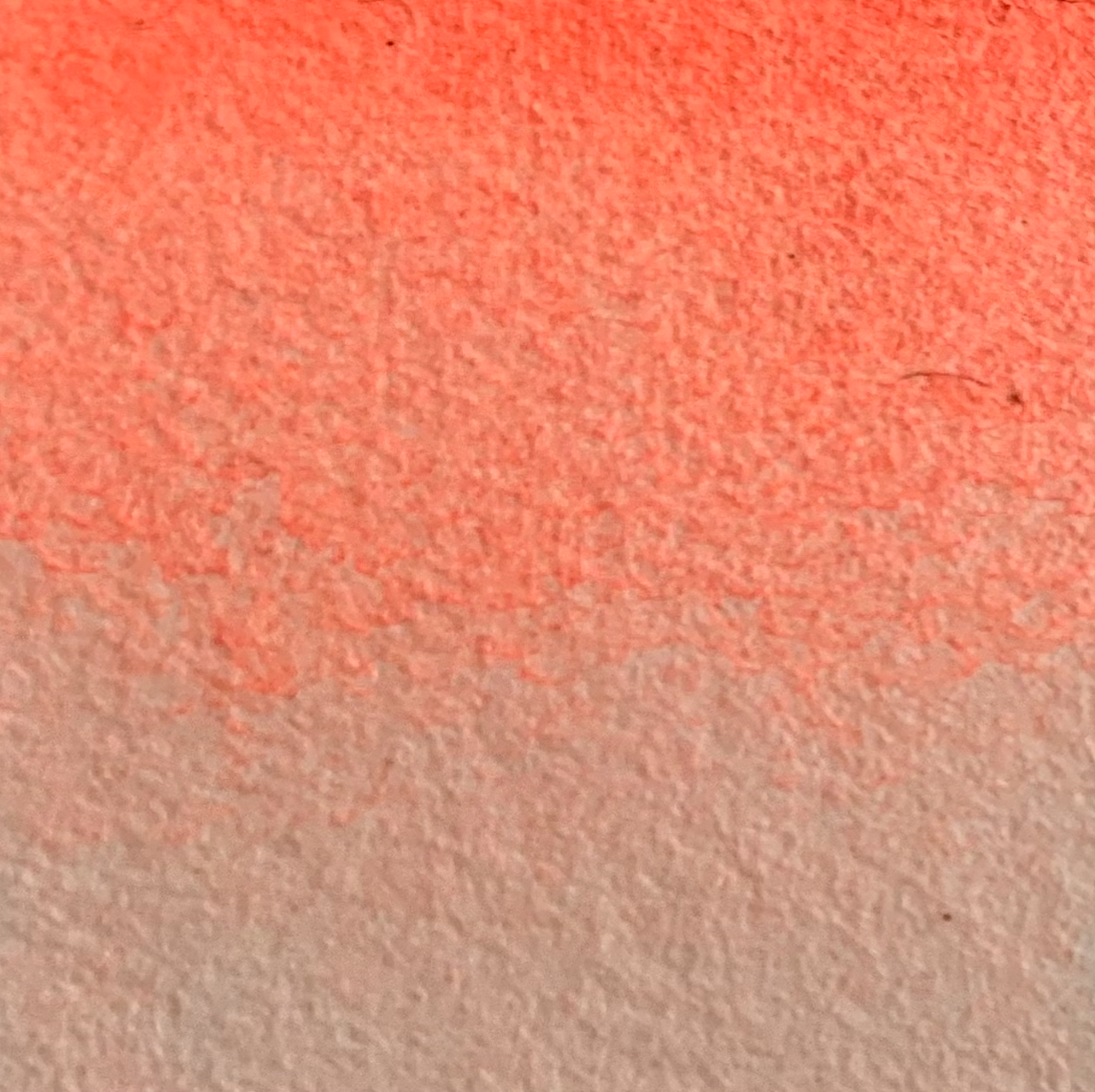 Fluo handmade watercolor - Explosive orange