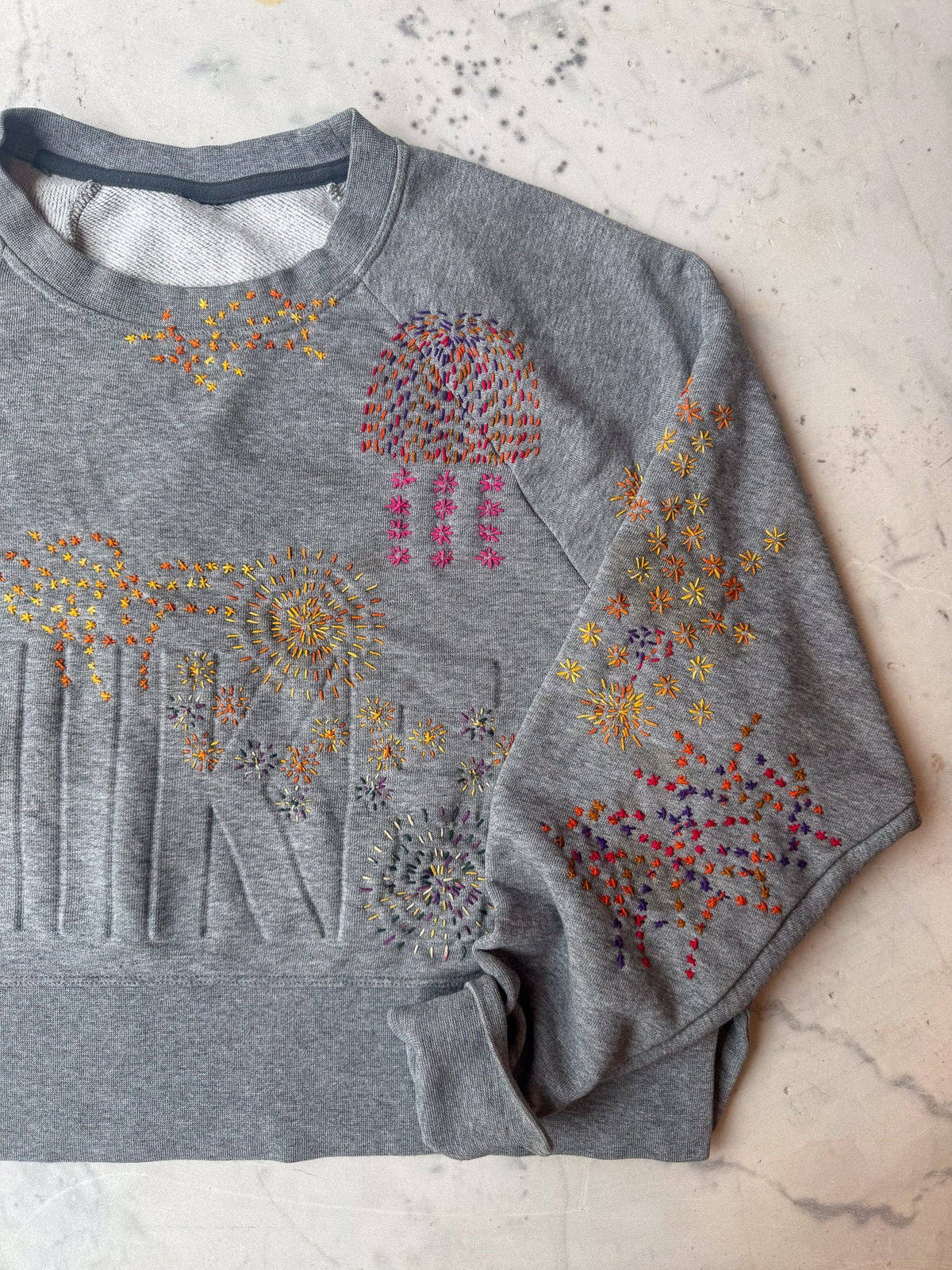 Hanabi (Fire Flowers): Visible Mending Transfers