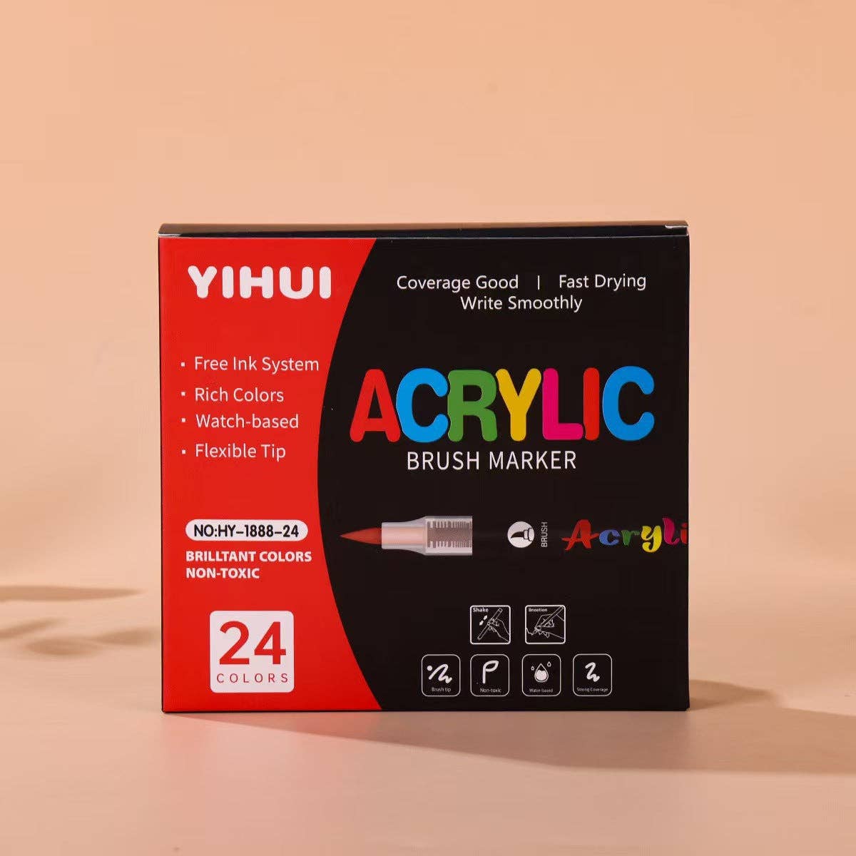 Yihui Acrylic Paint Marker Set