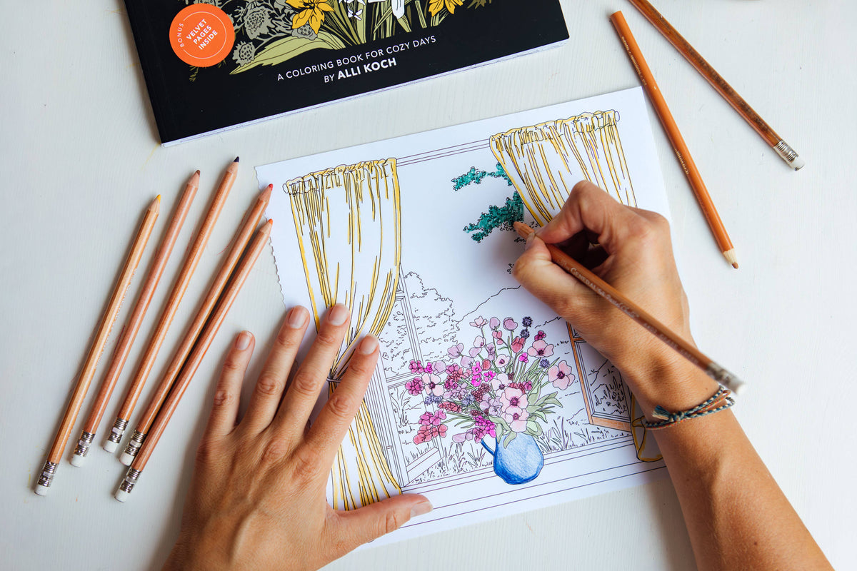 Still Life: A Adult Coloring Book for Cozy Days