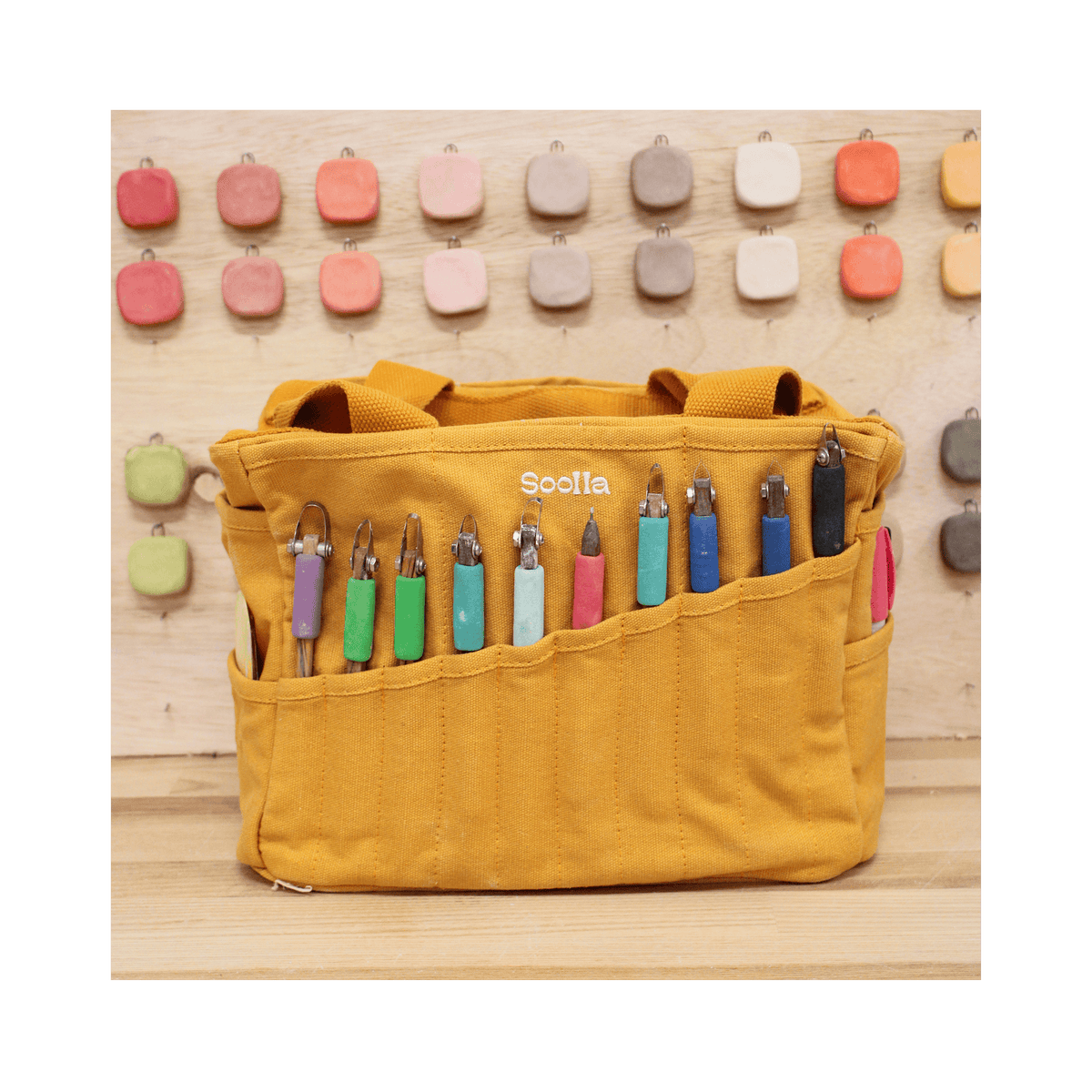 Soolla Studio Artist Bag, SampleHAUS, Pottery Tool Bag