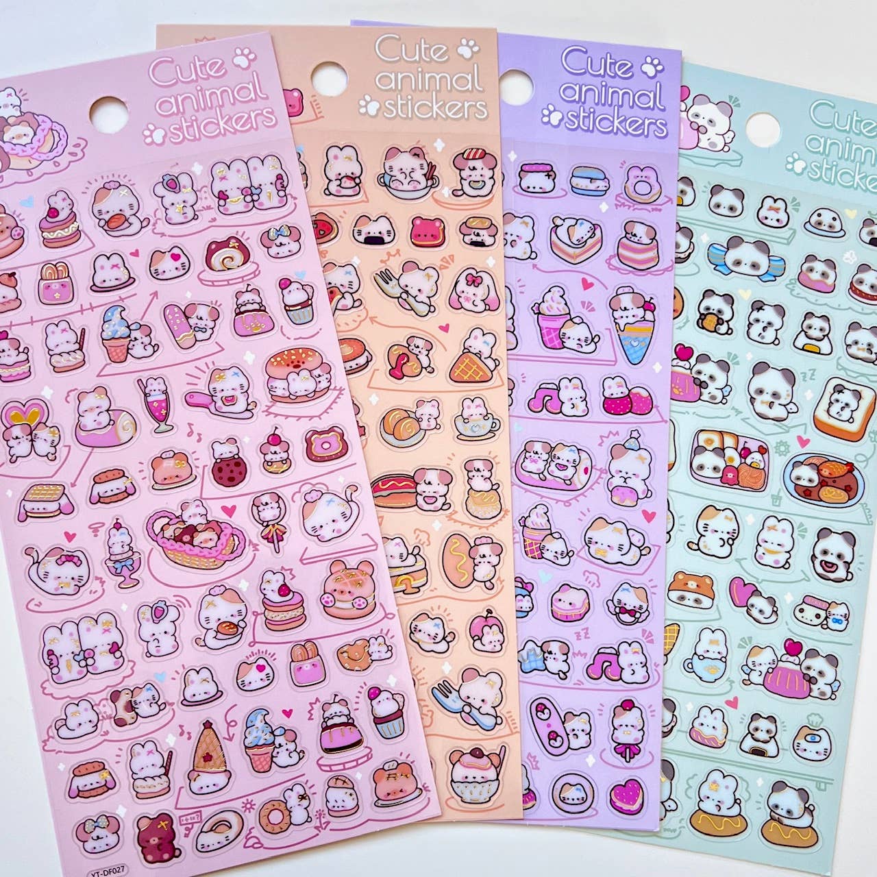 11083 Cute Animal Phone Stickers-12