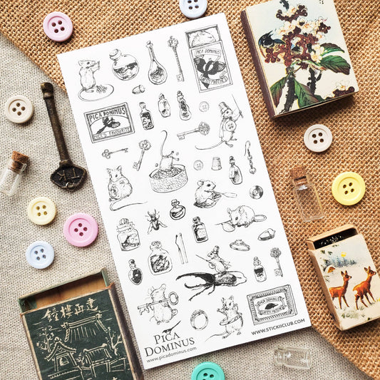 The Mouse Collector Sticker Sheet