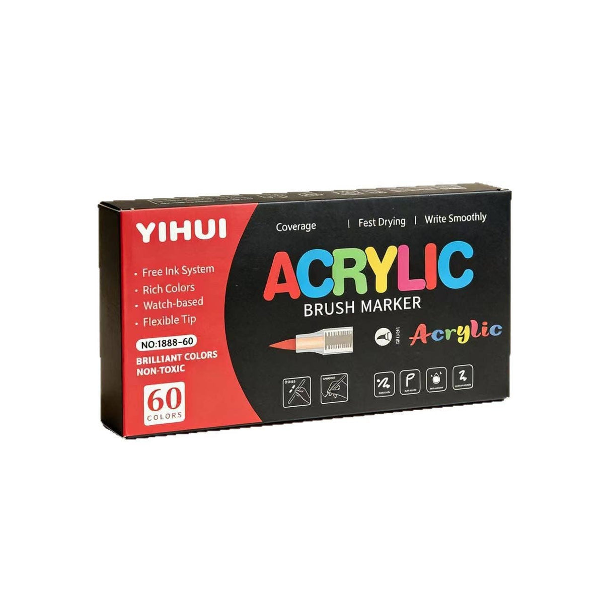 Yihui Acrylic Paint Marker Set
