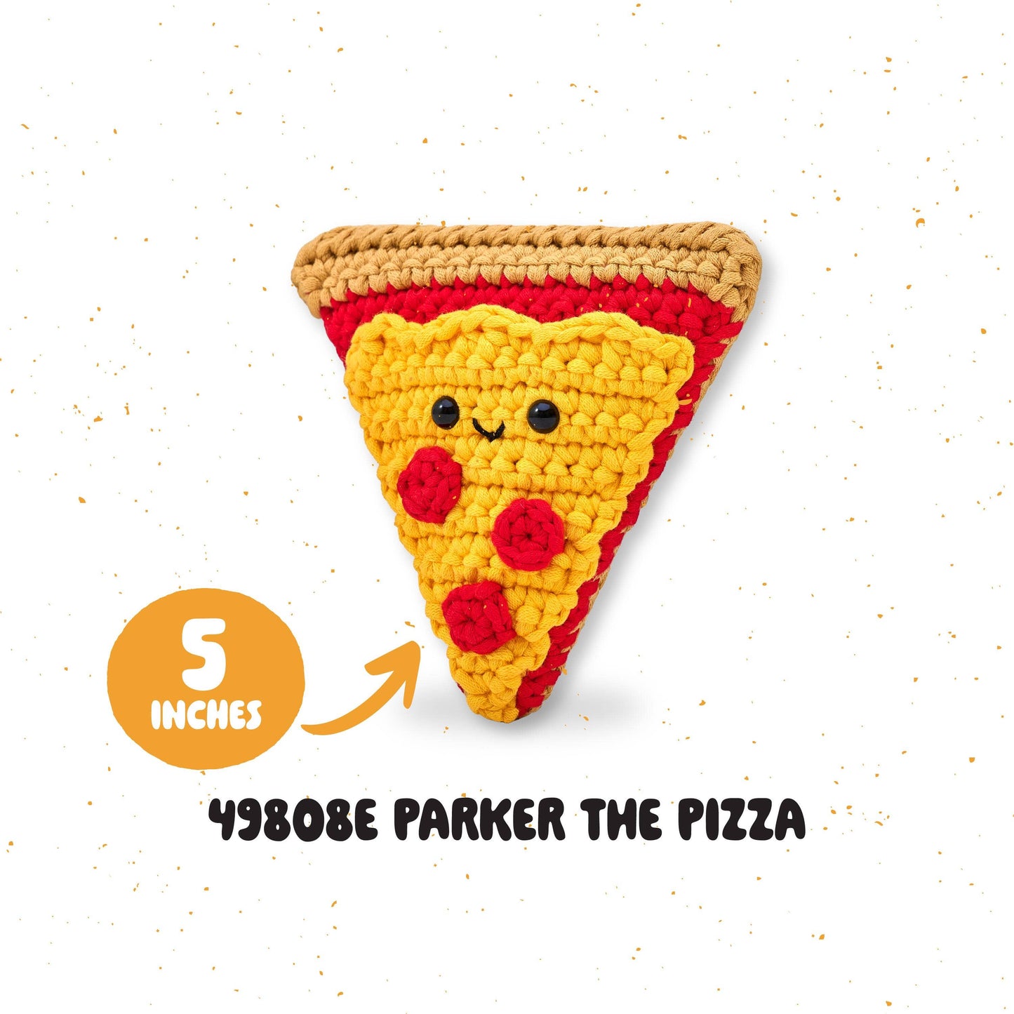 Bucilla Amigurumi Crochet Kit - Parker the Pizza