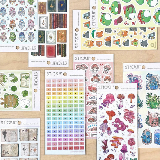 Vintage Spellcraft Sticker Sheet