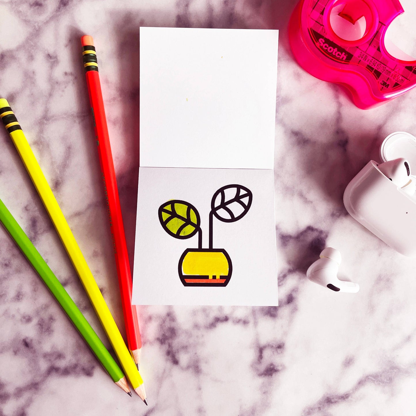 50 Pages Birds Bugs and Botany Mini Coloring Book for Adults