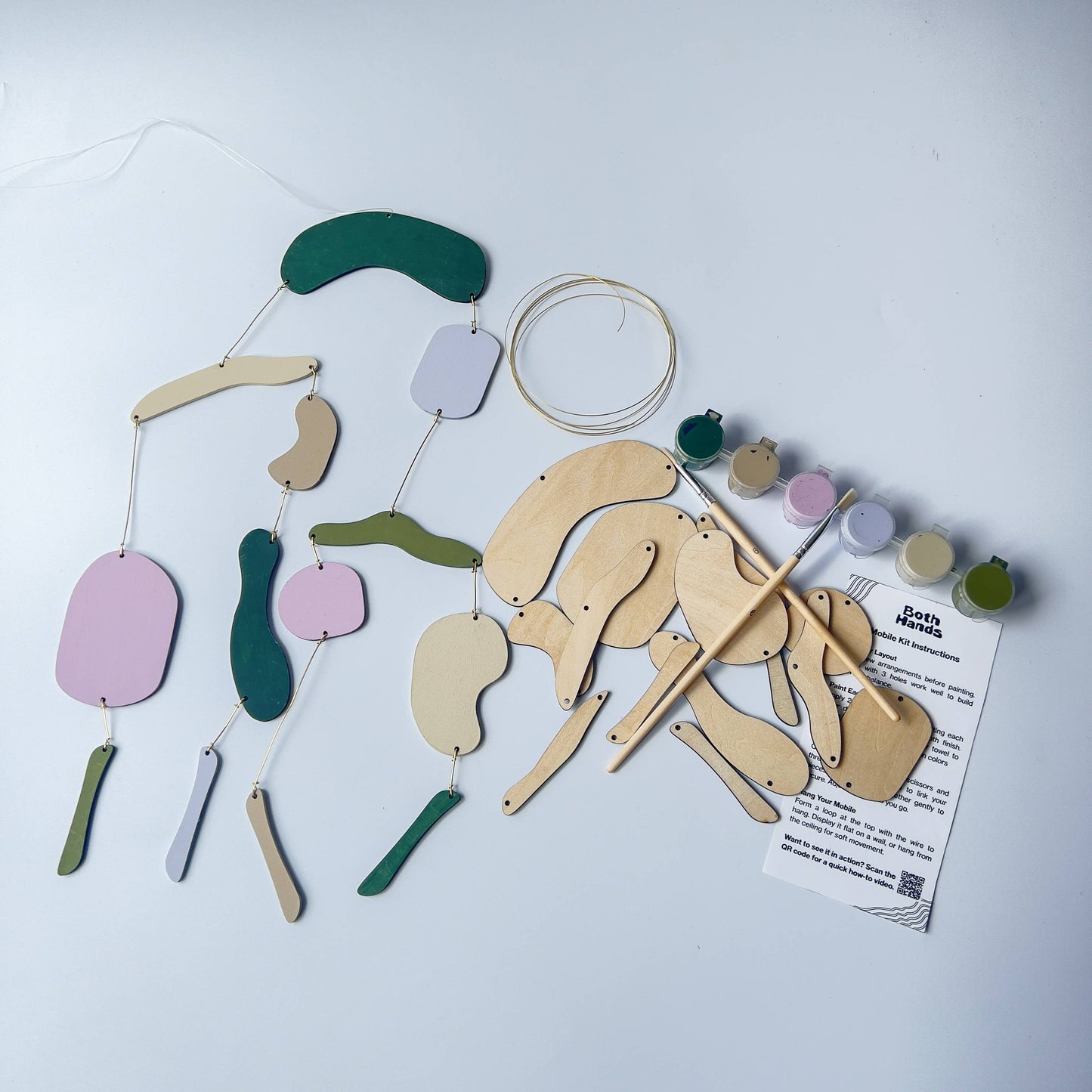 "Orbit" Mobile Kit – DIY Sculptural Mobile Craft Kit