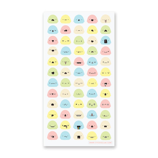 Emochis Sticker Sheet