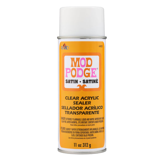 Mod Podge ® Clear Sealer - Satin, 11 oz - US Land Ship Only