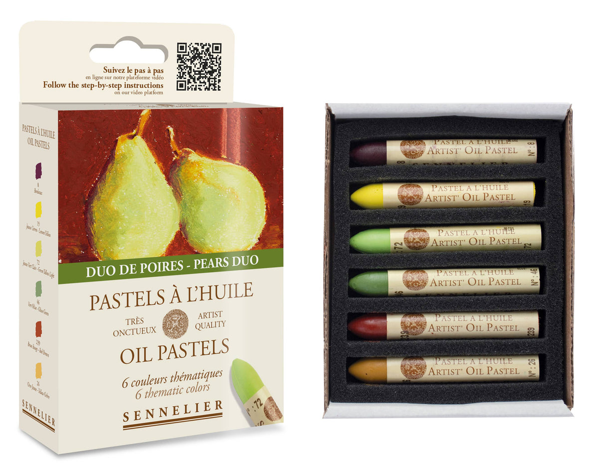 Sennelier Artists’ Oil Pastels - Set of 6