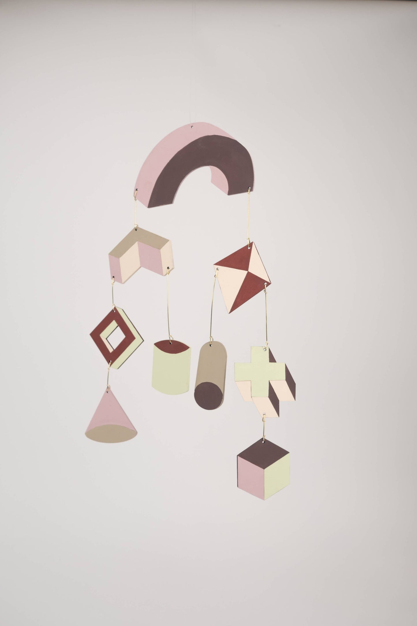 "Construct" Mobile Kit – DIY Geometric Wall Hanging Kit