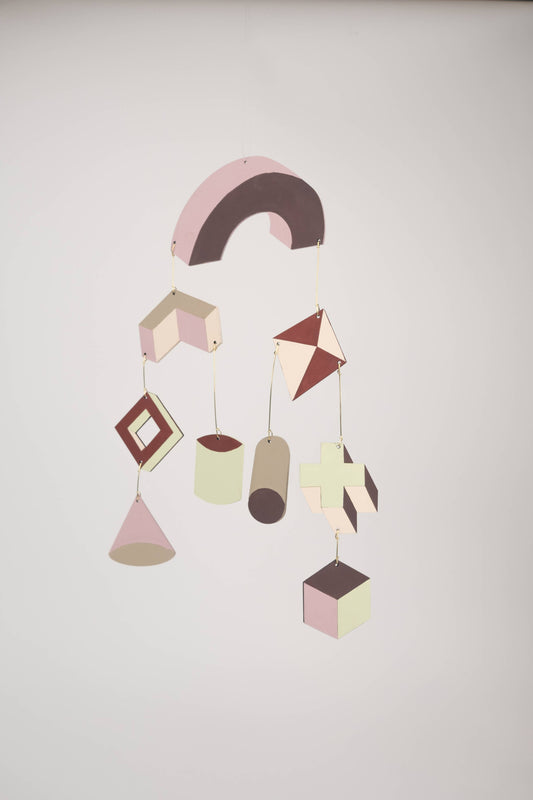 "Construct" Mobile Kit – DIY Geometric Wall Hanging Kit