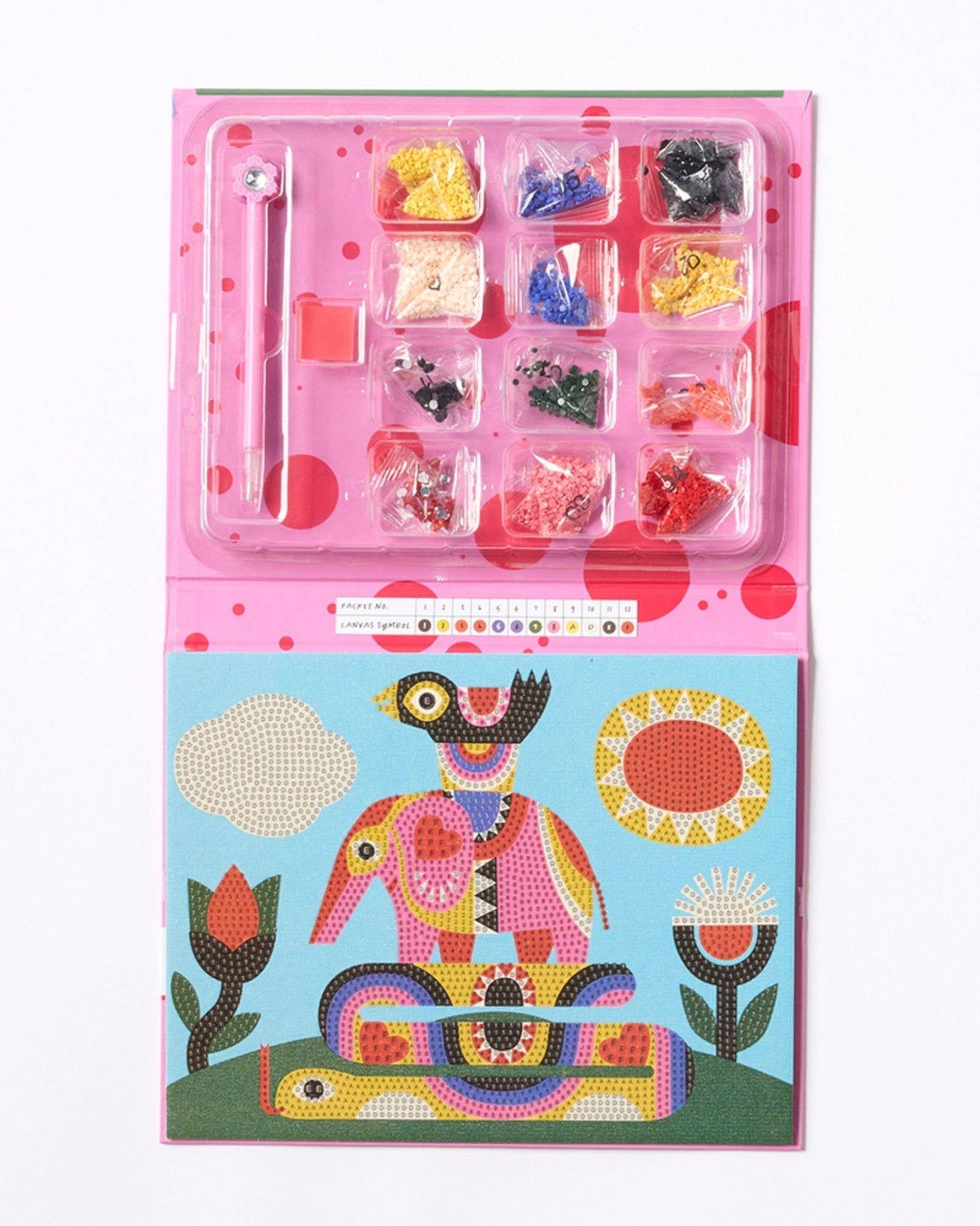 Sparkle Art Kit for Kids - Pyramid