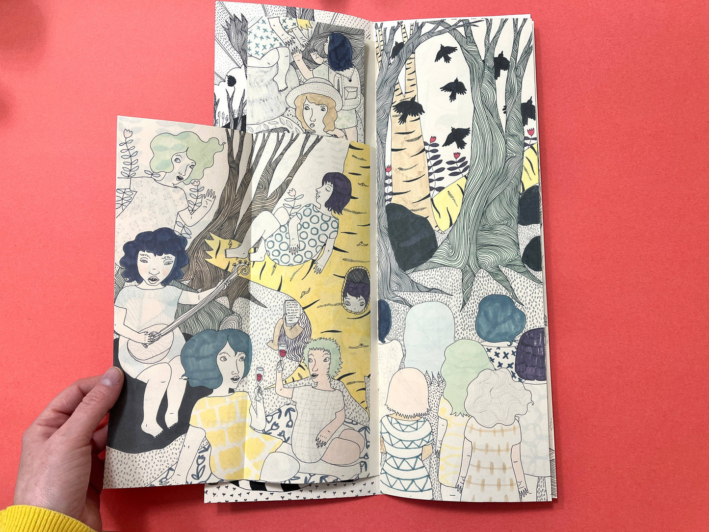 In the Middle - Art Zine