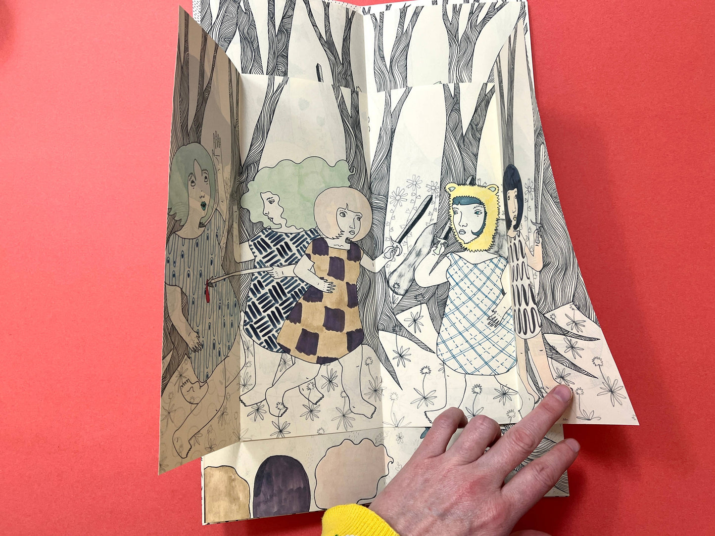 In the Middle - Art Zine