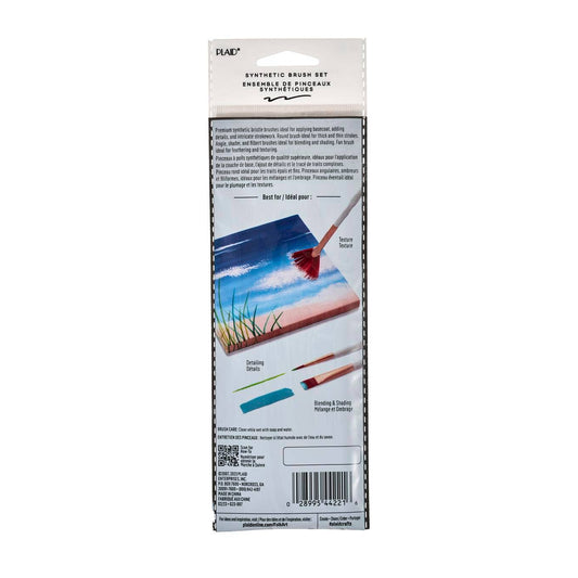 FolkArt Synthetic Brush Set 10 Piece