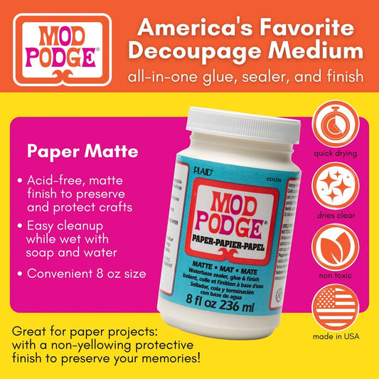 Mod Podge Paper Matte