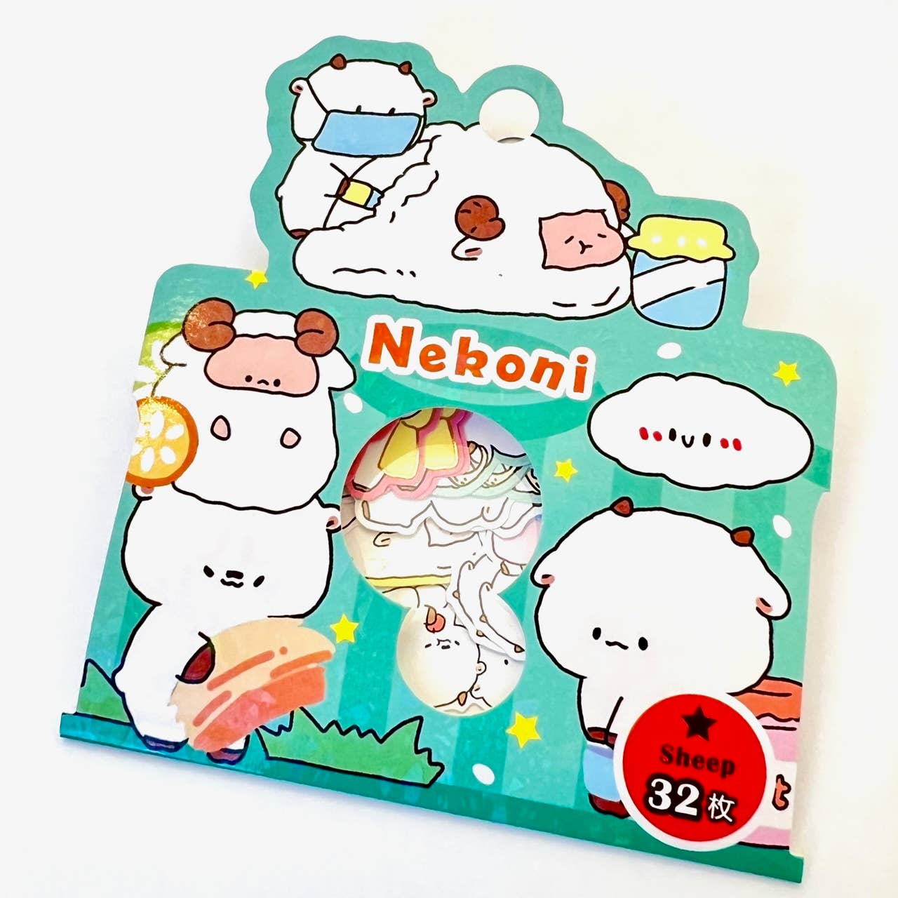51036 SHEEP STICKER BAG